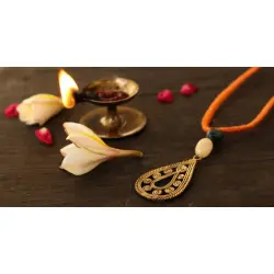 आराधना | Aradhana ✺ Brass Necklace { 12 }